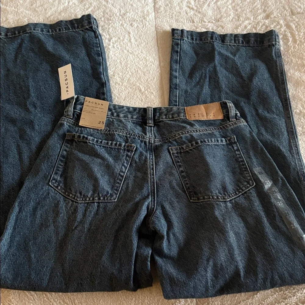 NWT Casey Low Rise Dark Wash Baggy Jeans - Picture 4 of 4